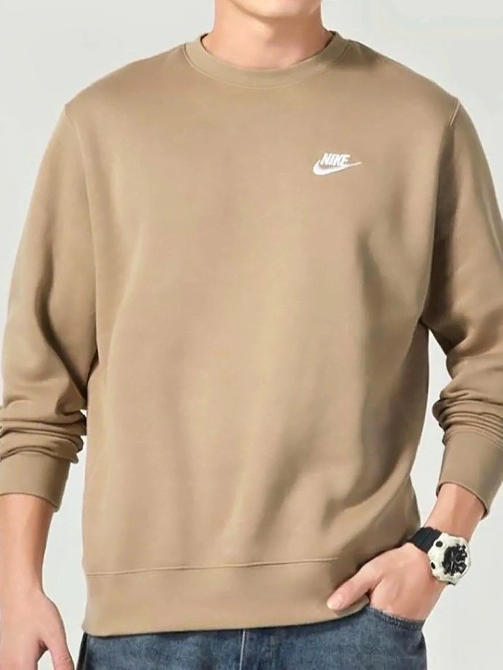 Nike Sportswear Club Fleece Crewneck Sweatshirt Men's size M